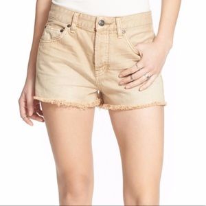 Free People Distressed Cutoff Shorts